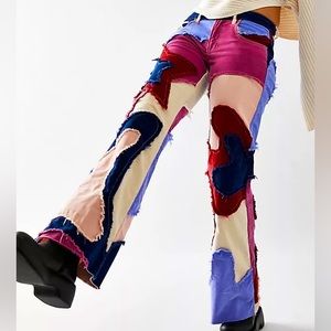 Free People • Supernova Cord Jeans in Young Lovers Corduroy Bell Bottoms